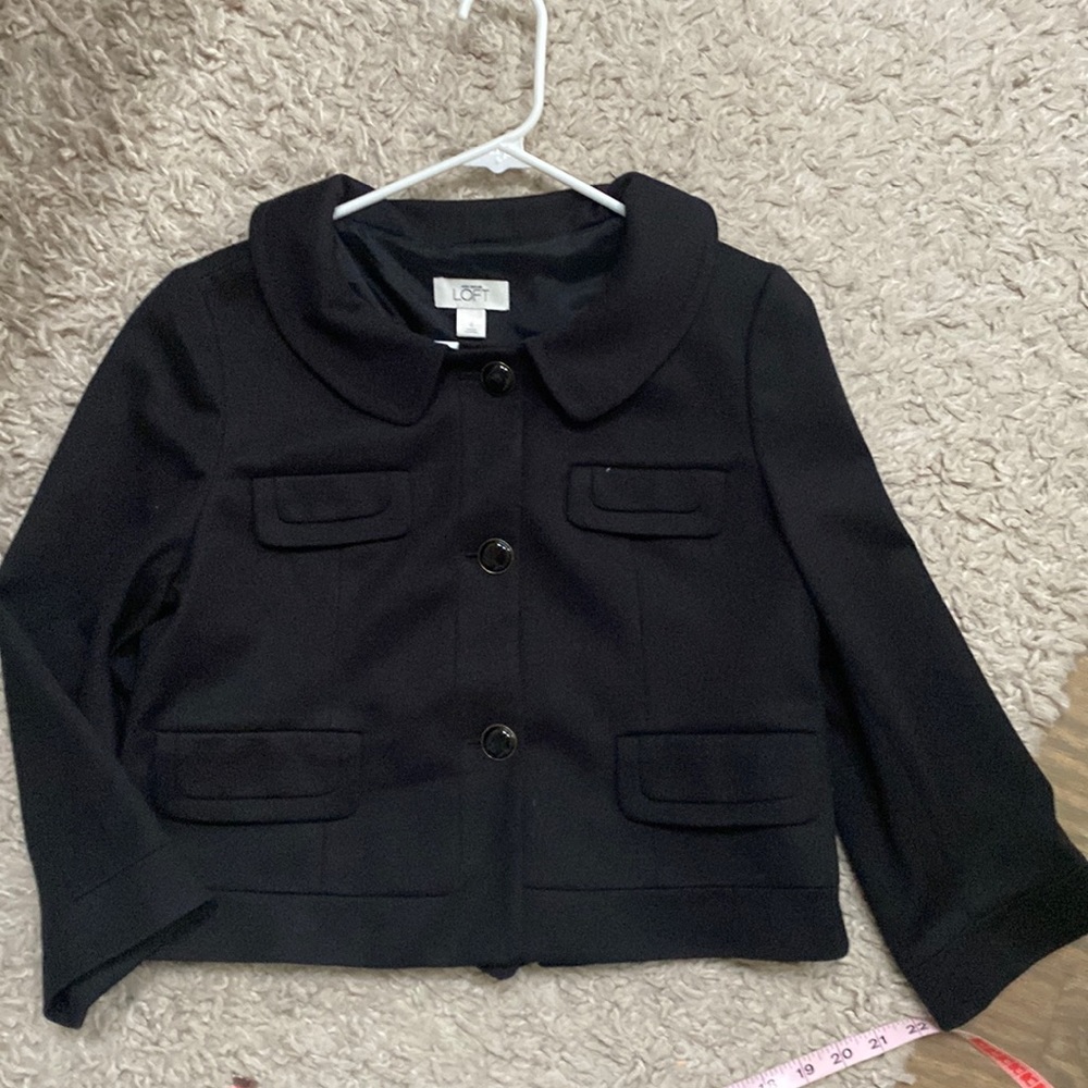 Ann Taylor Loft cropped jacket